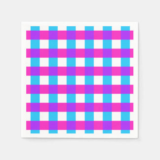 Servilleta De Papel Bright Gingham Napkins
