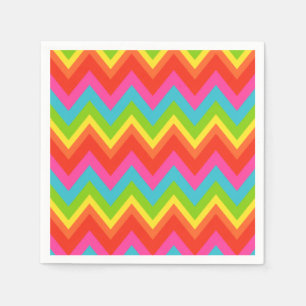 Servilleta De Papel Bright Rainbow Napkins