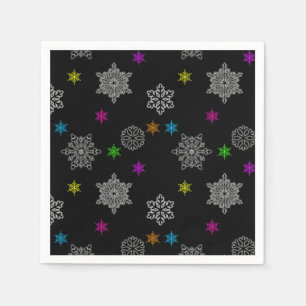 Servilleta De Papel Bright Snowflake Napkins