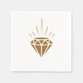 Servilleta De Papel Brillante Diamante