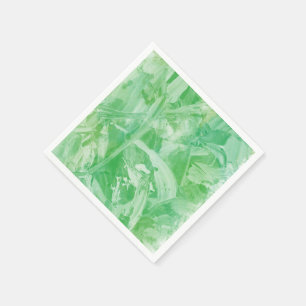 Servilleta De Papel Brillante Verde Texturado