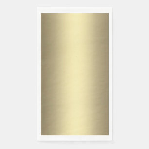 Servilleta De Papel Brillo dorado