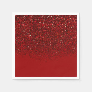 Servilleta De Papel Brillo Glamour Destello Elegante Chic Fiesta