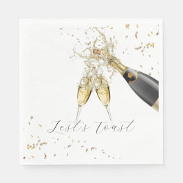 Servilleta De Papel Brindemos Fiesta de Año Nuevo