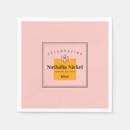 Servilleta De Papel Brindis de Champán