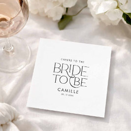Servilleta De Papel Brindis por la Novia