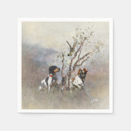 Servilleta De Papel Brittany Spaniel