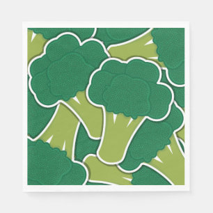 Servilleta De Papel Broccoli funky