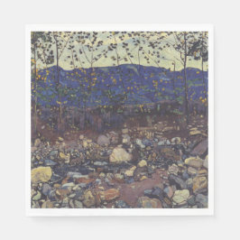 Servilleta De Papel Brook forestal en Leissigen, Suiza (Paisaje)