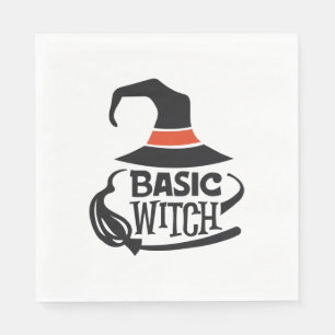 Servilleta De Papel Bruja Básica - Halloween