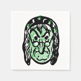 Servilleta De Papel Bruja clásica de Halloween