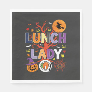 Servilleta De Papel Bruja de la cocina de la señora del almuerzo de Ha