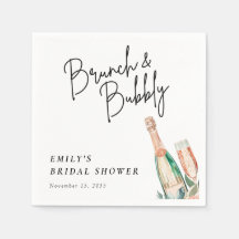 Brunch and Bubbly Elegal Bridal Shower