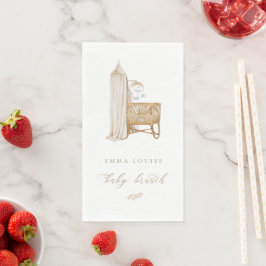 Servilleta De Papel Brunch Neutral Boho Baby