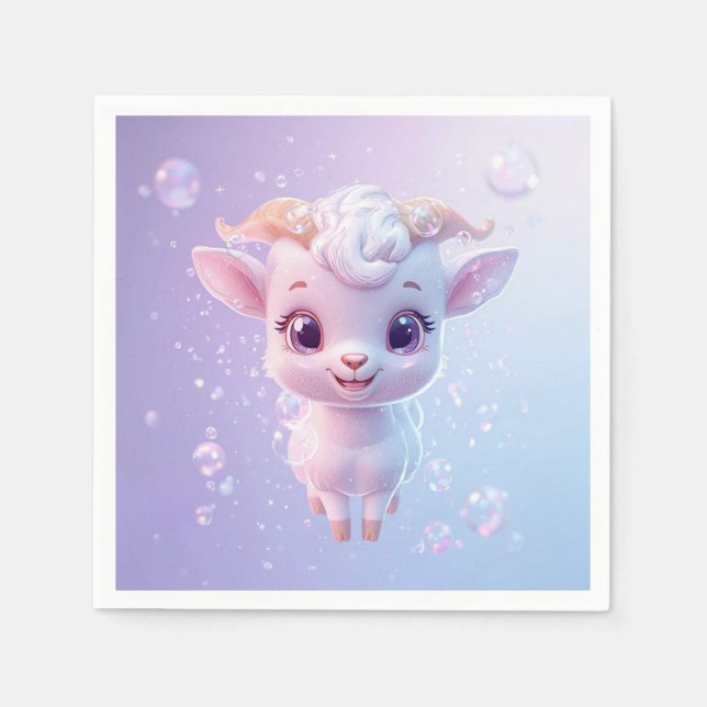 Servilleta De Papel Bubble Goat (Anverso)