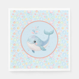 Servilleta De Papel Bubbles & Fins Children's Birthday Bubbles