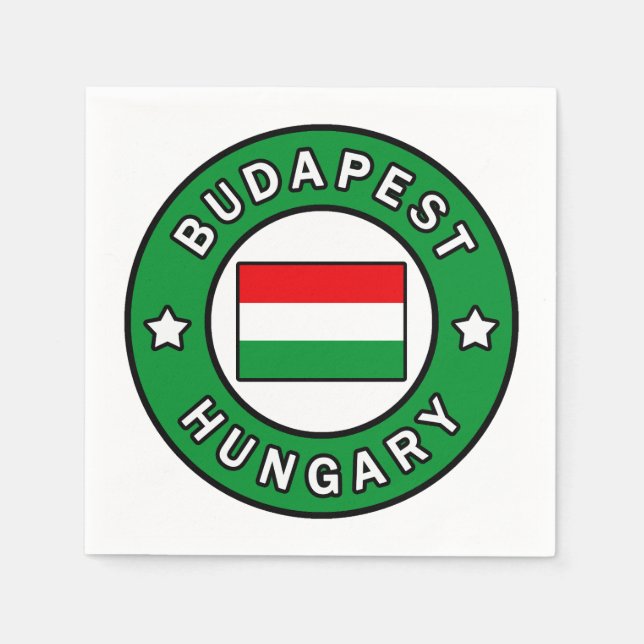 Servilleta De Papel Budapest Hungría (Anverso)