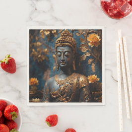 Servilleta De Papel Buddha Standard Luncheon Ecru Paper Napkins