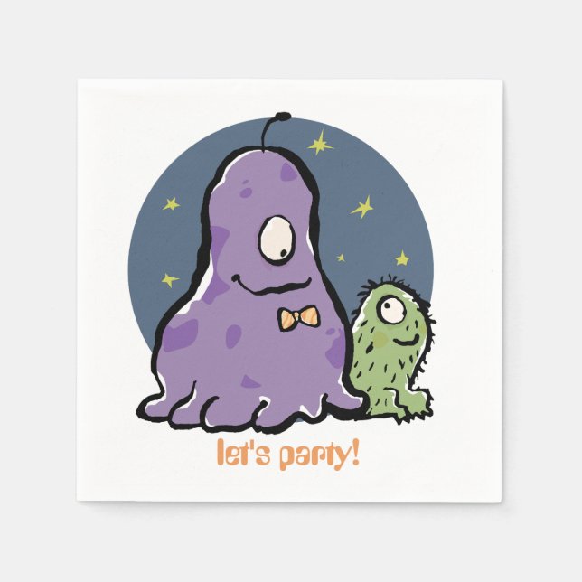 Servilleta De Papel Buddies (Anverso)