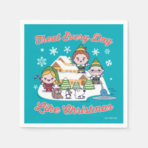 Servilleta De Papel Buddy the Elf Chibi Graphic