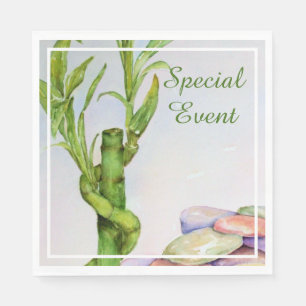 Servilleta De Papel Buena suerte Fiesta de Bamboo