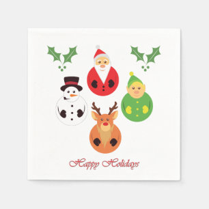 Servilleta De Papel ¡Buenas fiestas!