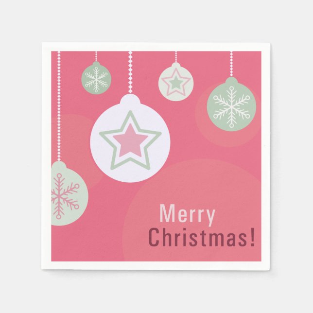Servilleta De Papel Buenas Napkins Christmas (Anverso)