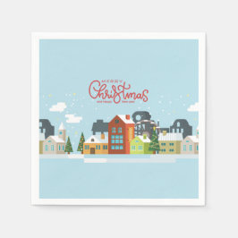 Servilleta De Papel Buenas Napkins de Navidad | Fiesta de vacaciones