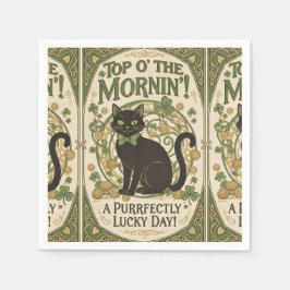 Servilleta De Papel Buenos Días - Día de San Patricio