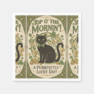Servilleta De Papel Buenos Días - Día de San Patricio