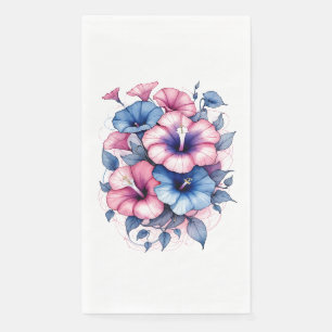 Servilleta De Papel Buenos días Glorias Flor de Gloria Vina Floral