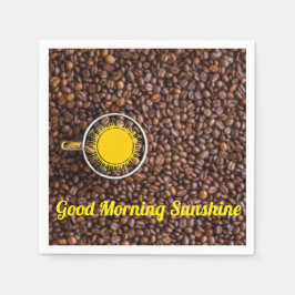 Servilleta De Papel Buenos días Sunshine Café Napkins