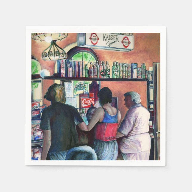 Servilleta De Papel Bufe de golf, Budapest (Anverso)