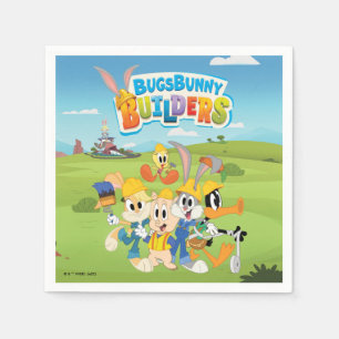 Servilleta De Papel BUGS BUNNY BUILDERS™ The Looney Builders Group