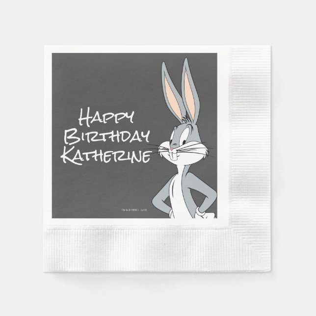 Servilleta De Papel BUGS BUNNY™ | Manos en cadera (Anverso)