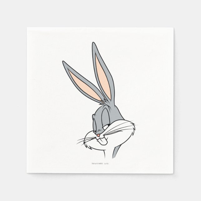 Servilleta De Papel BUGS BUNNY™ Mirada lateral (Anverso)