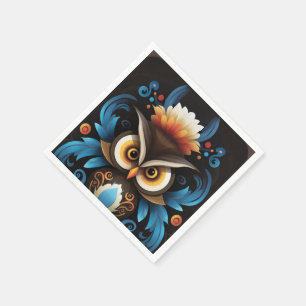 Servilleta De Papel Búho