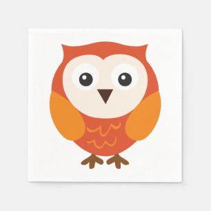 Servilleta De Papel Búho