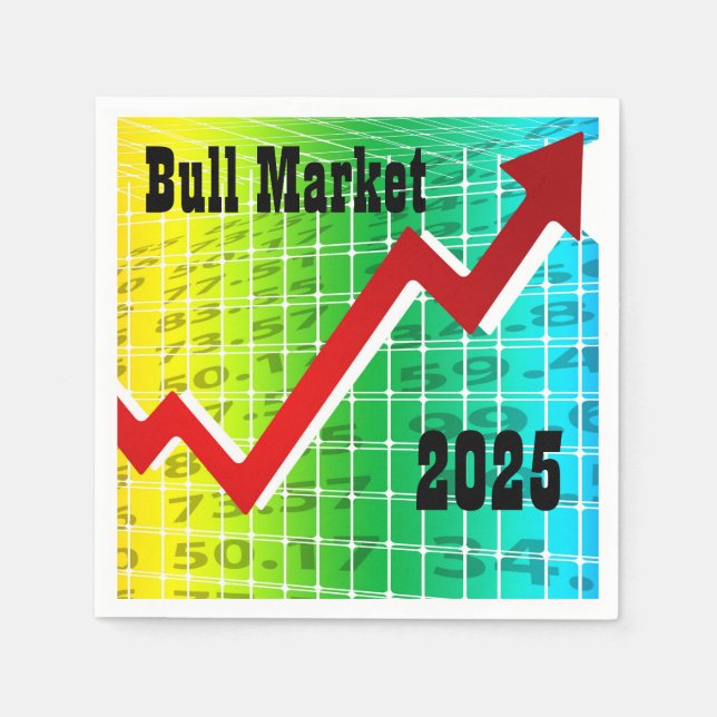 Servilleta De Papel Bull Market 2025 (Anverso)