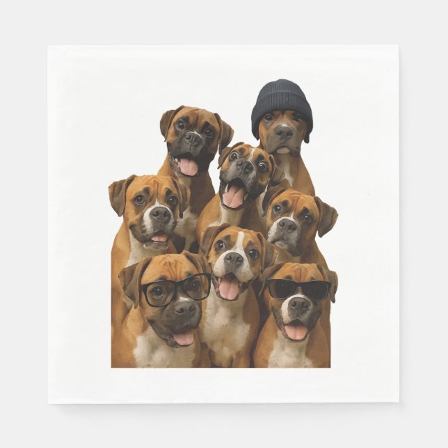 Servilleta De Papel Bull Terrier (Anverso)