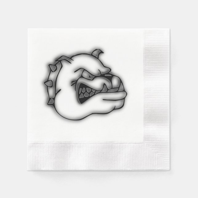 Servilleta De Papel Bulldog (Anverso)