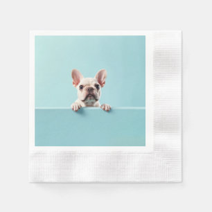 Servilleta De Papel Bulldog francés