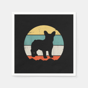 Servilleta De Papel bulldog francés   regalo chicas niños bulldog fran