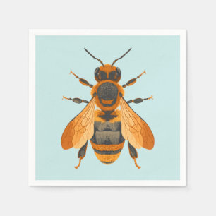 Servilleta De Papel Bumble Bee de estilo antiguo - Inspirado en la épo