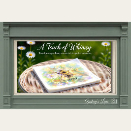 Servilleta De Papel Bumblebee Nursery | Whimsical Garden