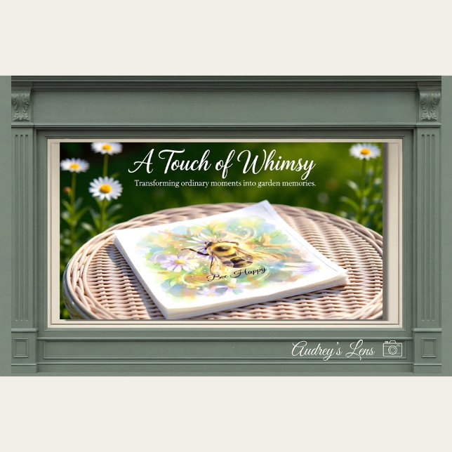 Servilleta De Papel Bumblebee Nursery | Whimsical Garden (Subido por el creador)