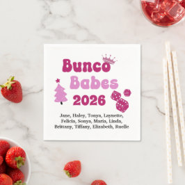 Servilleta De Papel Bunco Babe Personalizada