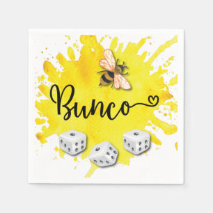 Servilleta De Papel Bunco Bee Dice Fiesta