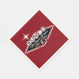 Servilleta De Papel Bunco - qué suceden en Bunco