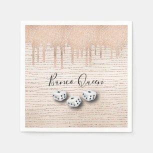 Servilleta De Papel Bunco Queen Dice Fiesta